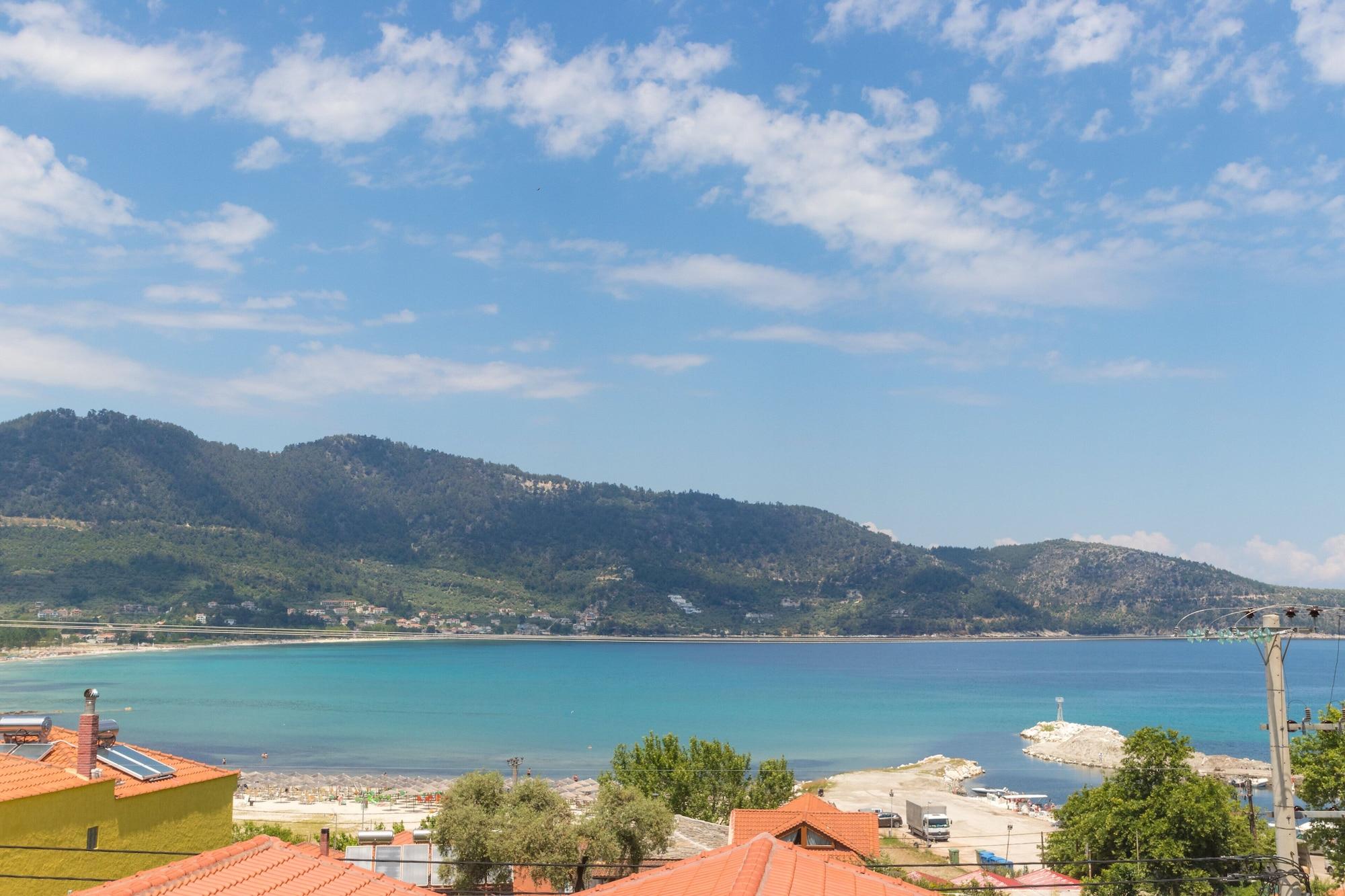 Ntinas Villa With Sea View Skala Potamia  Luaran gambar