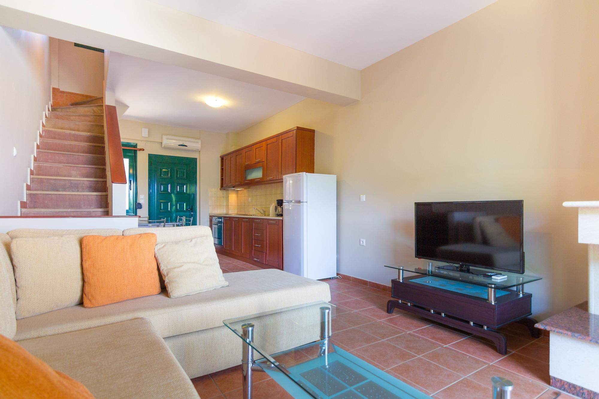 Ntinas Villa With Sea View Skala Potamia  Luaran gambar