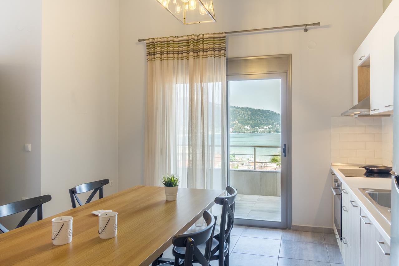 Ntinas Villa With Sea View Skala Potamia  Luaran gambar